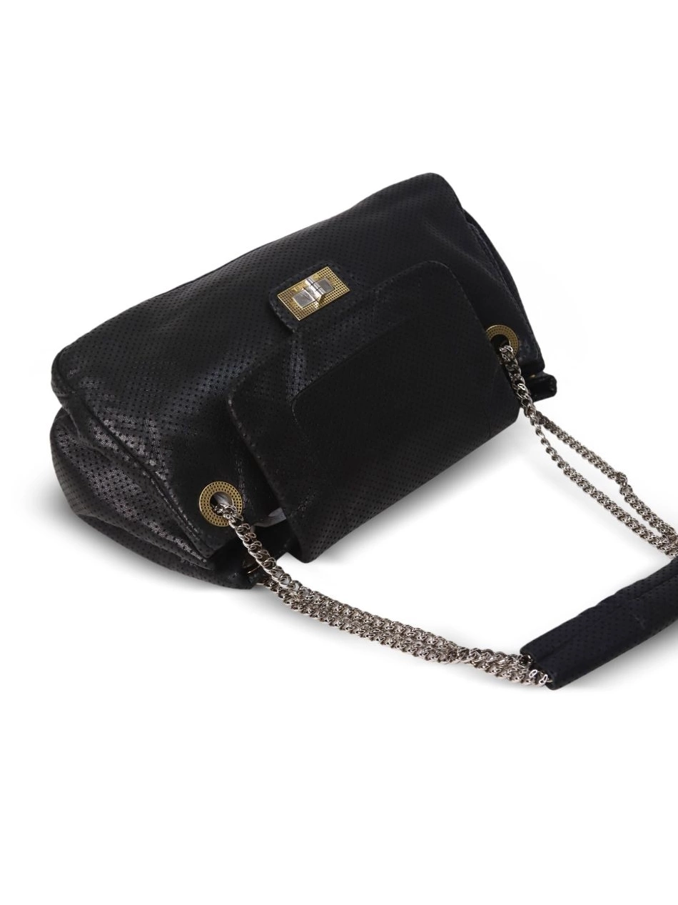 Affordable HOT SALE Women 2006-2008 flap shoulder bag CHANEL fully-perforated 0501
